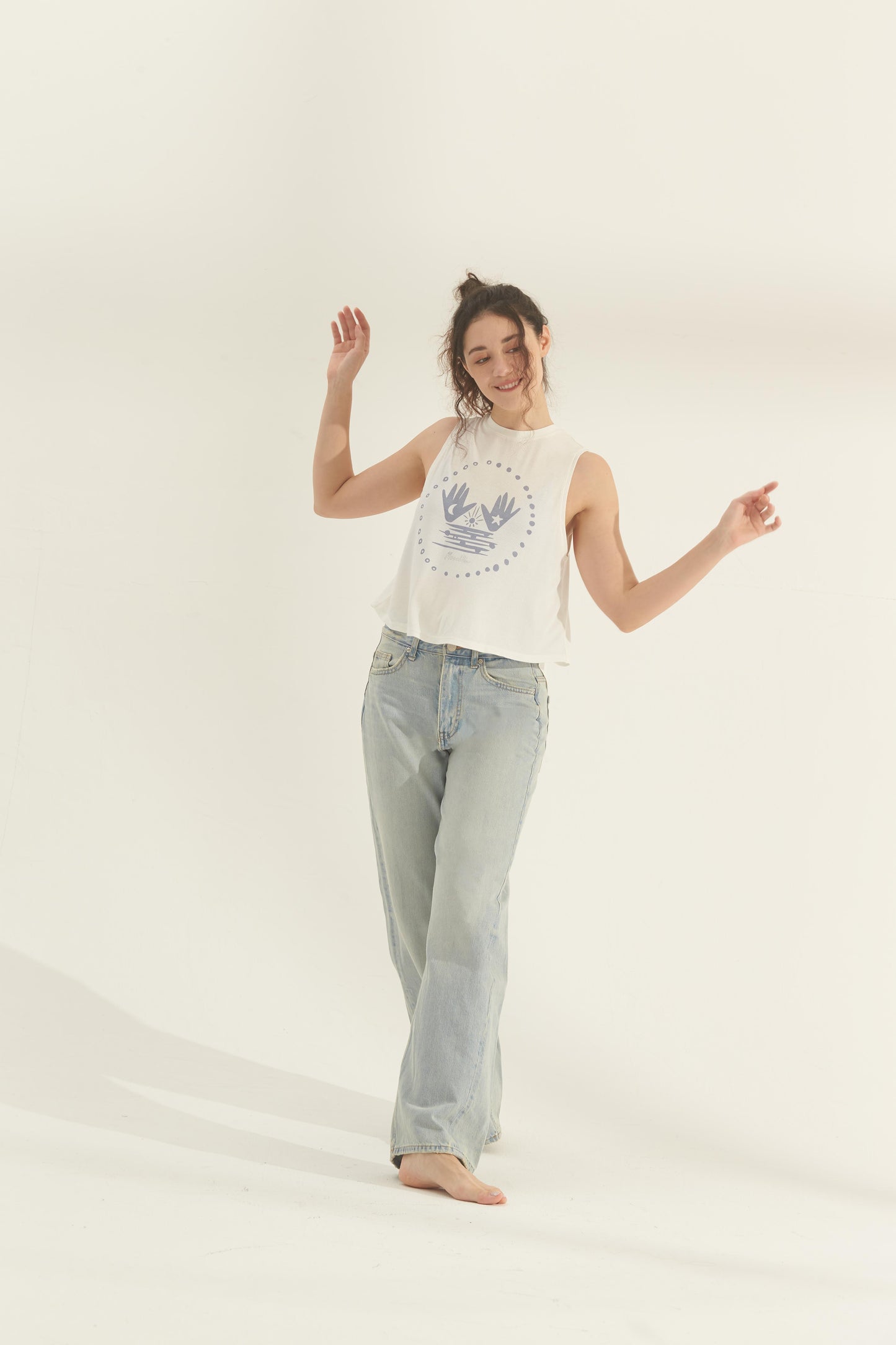 Surf's Up Crop Tank