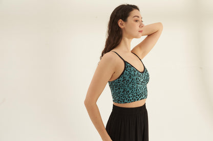 Leopard Bra