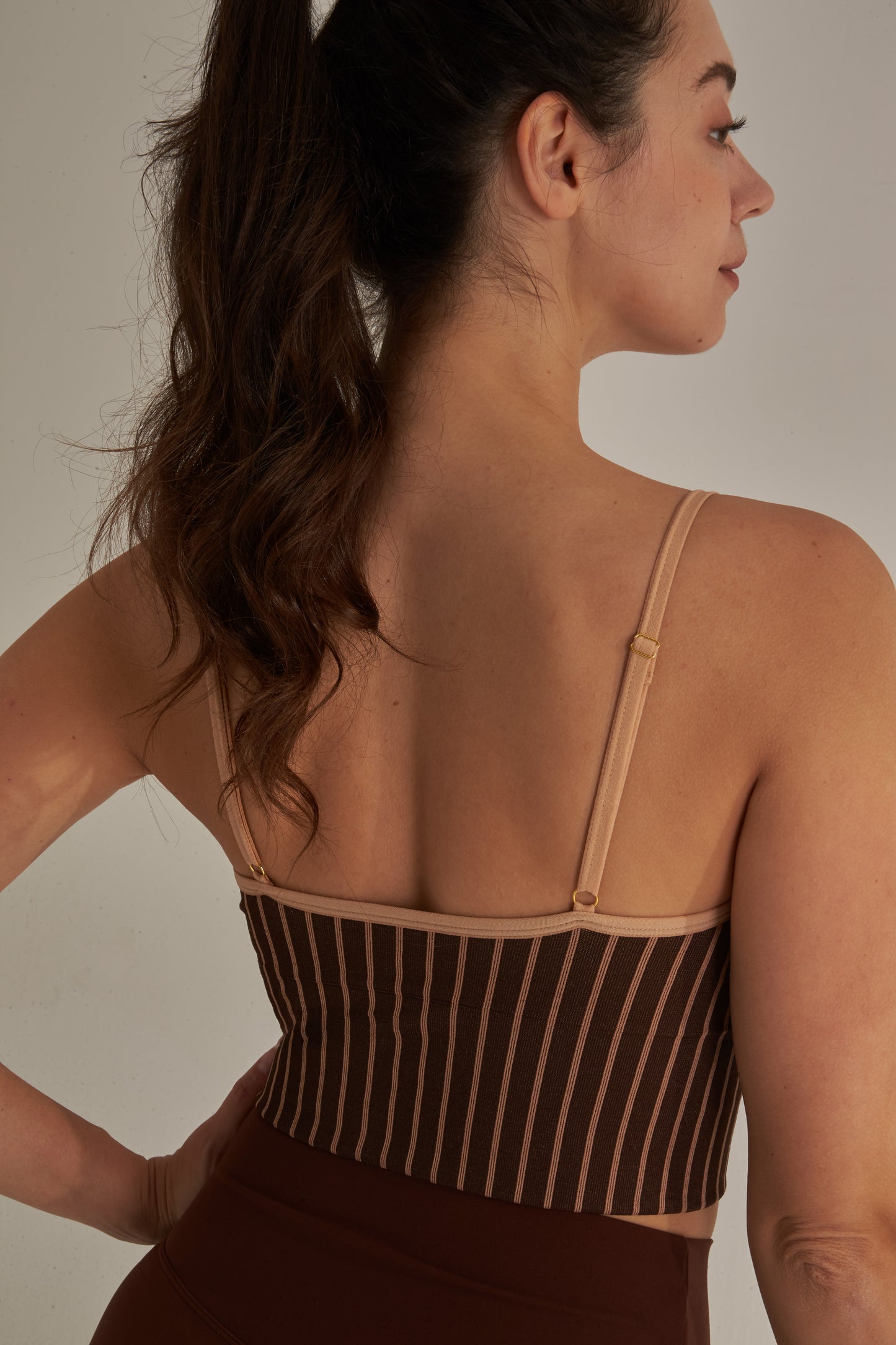 Stripe Bra